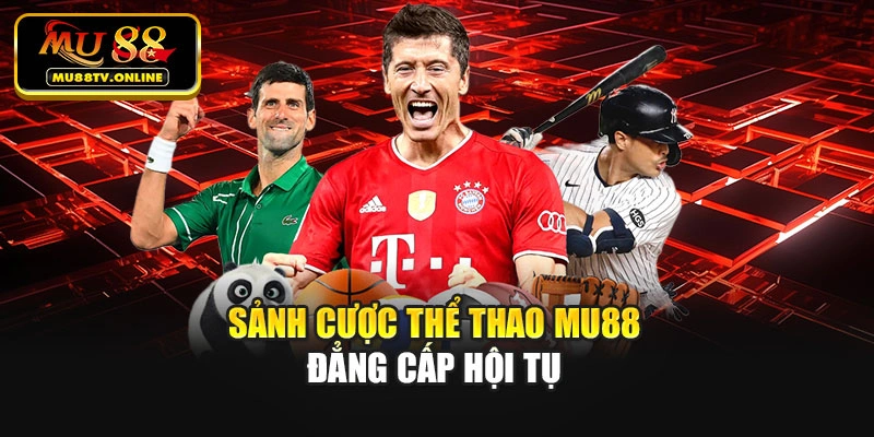 Sảnh cược thể thao Mu88 đẳng cấp hội tụ